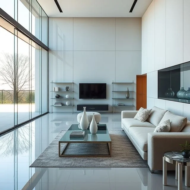 Xu Hướng Sử Dụng Kính Trong Thiết Kế Nội Thất Hiện Đại